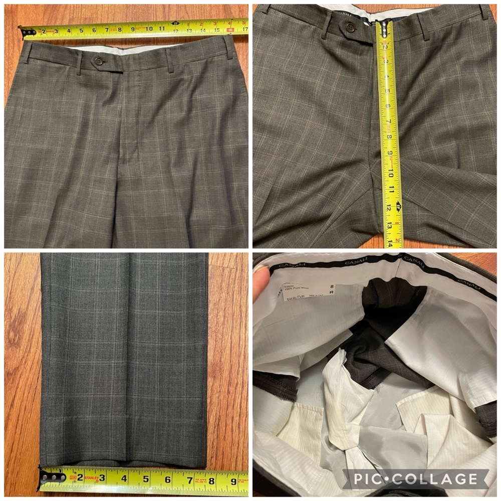 Canali for Saks Fifth Avenue Super 120’s wool single breasted suit size 42R - Picture 15 of 16